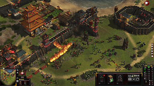 画像ギャラリー No.005のサムネイル画像 / 城塞建設RTS「Stronghold: Warlords」がリリース。シリーズ初となるアジアを舞台に，モンゴルや日本が覇権を争う