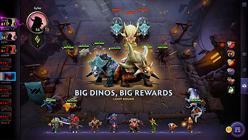 画像ギャラリー No.009のサムネイル画像 / Valve公式「Auto Chess」となる「Dota Underlords」のオープンβ版がSteamとiOS，Androidでリリース。クロスプレイ対応で登場