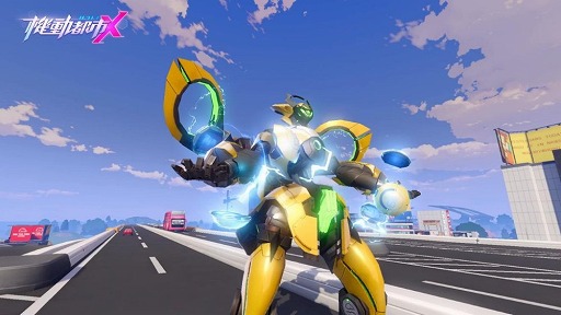 画像ギャラリー No.001のサムネイル画像 / 「機動都市X」，新たなメカ“エレキファントム”が実装に