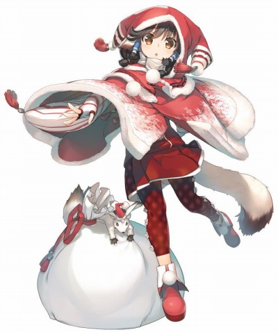 画像ギャラリー No.004のサムネイル画像 / 「うたわれるもの ロストフラグ」，新イベント“聖夜奔走甦れ、さんたさん！”が開催