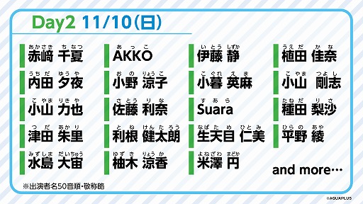 画像ギャラリー No.003のサムネイル画像 / 「大アクアプラス祭 -30th Anniversary-」のキービジュアルと出演キャストの一部を公開。チケット最速先行抽選の受付を開始