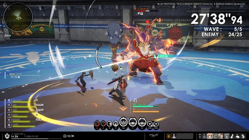 画像ギャラリー No.079のサムネイル画像 / 「BLUE PROTOCOL」クローズドβテストのプレイレポートを掲載。CATから9か月を経て確実に進化しているが，不便さも浮き彫りに