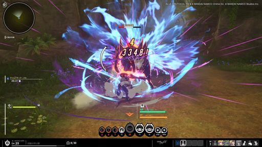 画像ギャラリー No.083のサムネイル画像 / 「BLUE PROTOCOL」クローズドβテストのプレイレポートを掲載。CATから9か月を経て確実に進化しているが，不便さも浮き彫りに