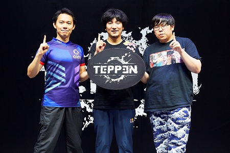 画像ギャラリー No.005のサムネイル画像 / 「TEPPEN」の全世界累計ダウンロード数が200万を突破。エキシビションマッチに参加した梅原大吾選手らのコメントも到着