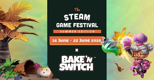 画像ギャラリー No.001のサムネイル画像 / 「Bake’n Switch」，Steamで開催される「ゲームフェスティバル サマーエディション」でイベントを実施