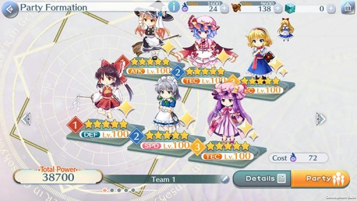 画像ギャラリー No.005のサムネイル画像 / 「東方LostWord」グローバル版の正式サービスが本日スタート