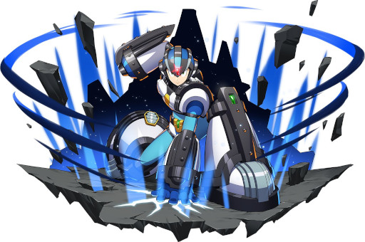 画像ギャラリー No.002のサムネイル画像 / 「ロックマンX DiVE」，新キャラ“X ガイアアーマー”がピックアップされたダイヴカプセルを開催中