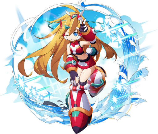 画像ギャラリー No.007のサムネイル画像 / 「ロックマンX DiVE」，Sクラスキャラ“緋天装甲のシエル”が新登場
