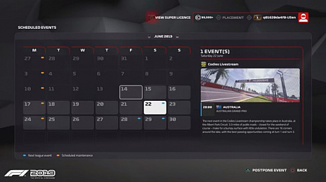 画像ギャラリー No.011のサムネイル画像 / F1公式ゲーム最新作「F1 2019」，PS4用パッケージ版が9月13日に発売決定。キャリアモードにF1の登竜門「FIA-F2選手権」が追加
