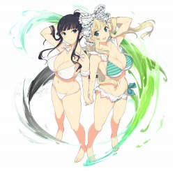 画像ギャラリー No.002のサムネイル画像 / 「神田川 JET GIRLS」に「閃乱カグラ」シリーズの8キャラクターが参戦。追加DLC第1弾「斑鳩＆詠」「両奈＆両備」が2020年1月16日に配信