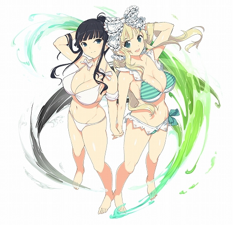 画像ギャラリー No.008のサムネイル画像 / 「神田川 JET GIRLS」，特典DLCキャラクター「雪泉＆飛鳥」のプレイ動画＆「閃乱カグラ」コラボDLCキャラクター10名のサンプルボイスも公開