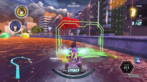 画像ギャラリー No.032のサムネイル画像 / 「神田川 JET GIRLS」を先行プレイ。本格的な水上ジェットレースと，健康的な魅力あふれる美少女たちの物語が楽しめる新作アクションレース