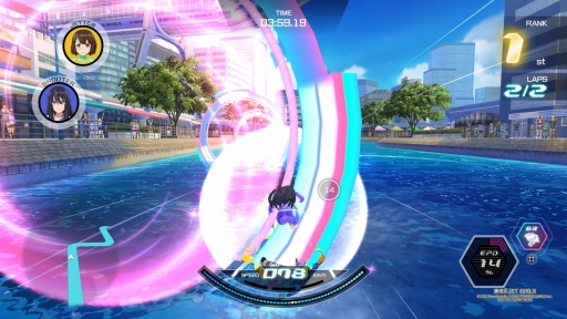 画像ギャラリー No.033のサムネイル画像 / 「神田川 JET GIRLS」を先行プレイ。本格的な水上ジェットレースと，健康的な魅力あふれる美少女たちの物語が楽しめる新作アクションレース