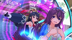 画像ギャラリー No.005のサムネイル画像 / 「神田川 JET GIRLS」，DLC第2弾「焔＆日影」と「紫＆未来」の配信がスタート＆プレイ動画が公開