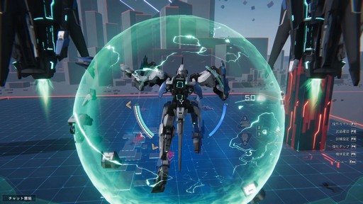 画像ギャラリー No.010のサムネイル画像 / 最大60人が入り乱れて戦う「マシュマーク」モードが披露された，「Mecha BREAK」オフラインイベントをレポート