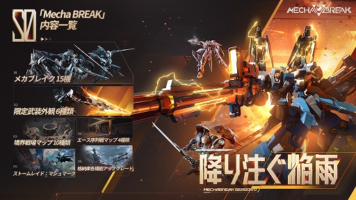 画像ギャラリー No.004のサムネイル画像 / 対戦メカシューター「Mecha BREAK」，本日リリース。異なる戦闘スタイルをもつ15体のストライカーで高速バトルを体験