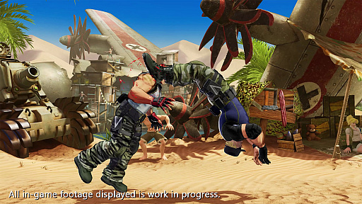 画像ギャラリー No.004のサムネイル画像 / 「THE KING OF FIGHTERS XV」のキャラクタートレイラー“ラルフ・ジョーンズ&クラーク・スティル”が公開。レオナと“怒チーム”を結成