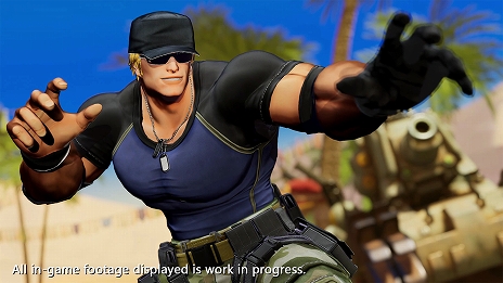 画像ギャラリー No.008のサムネイル画像 / 「THE KING OF FIGHTERS XV」のキャラクタートレイラー“ラルフ・ジョーンズ&クラーク・スティル”が公開。レオナと“怒チーム”を結成