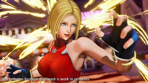 画像ギャラリー No.001のサムネイル画像 / 「THE KING OF FIGHTERS XV」，コマンドサンボを得意とする女性格闘家“ブルー・マリー”のキャラクタートレイラーが公開
