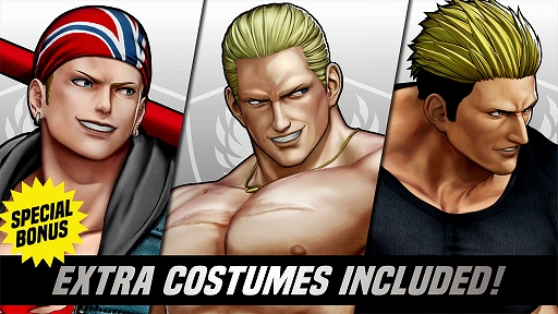 画像ギャラリー No.010のサムネイル画像 / 「THE KING OF FIGHTERS XV」，DLCキャラ“サウスタウンチーム”を5月17日に配信。ギース・ハワードなど3人のEXTRAコスチュームも付属