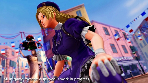 画像ギャラリー No.002のサムネイル画像 / 「THE KING OF FIGHTERS XV」，四条雛子が2023年冬に参戦。張り手や四股踏み，突っ張り，投げなど相撲が戦闘スタイルのキャラクター