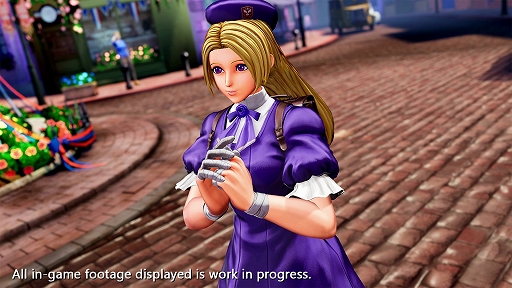 画像ギャラリー No.003のサムネイル画像 / 「THE KING OF FIGHTERS XV」，四条雛子が2023年冬に参戦。張り手や四股踏み，突っ張り，投げなど相撲が戦闘スタイルのキャラクター