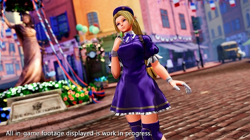 画像ギャラリー No.004のサムネイル画像 / 「THE KING OF FIGHTERS XV」，四条雛子が2023年冬に参戦。張り手や四股踏み，突っ張り，投げなど相撲が戦闘スタイルのキャラクター