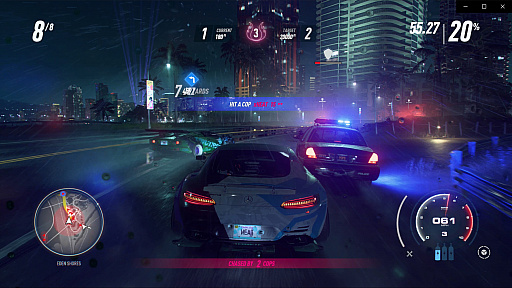 画像ギャラリー No.007のサムネイル画像 / シリーズ最新作「Need for Speed Heat」が発売。架空の都市「パームシティ」を舞台にストリートレースやカーチェイスが楽しめる