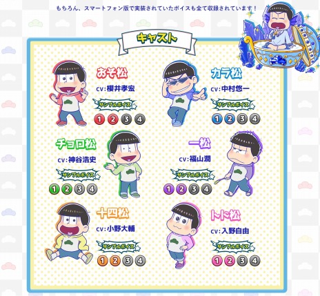 画像ギャラリー No.007のサムネイル画像 / 「もっと！にゅ〜パズ松さん 〜新品卒業計画〜」の最新PVが登場。秘蔵ボイスの一部を公式サイトで公開中