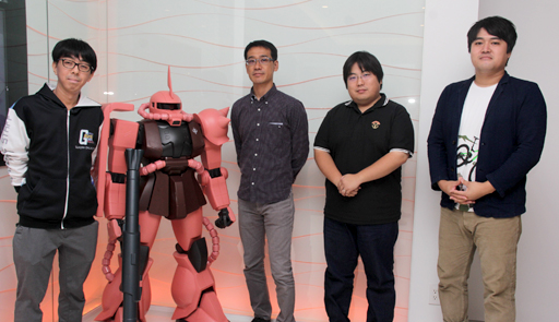 画像ギャラリー No.002のサムネイル画像 / 「機動戦士ガンダム」放映40周年を記念して，バンダイナムコオンラインのキーマンたちにガンダムのオンラインゲームについて聞いてみた