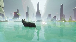 画像ギャラリー No.006のサムネイル画像 / 「ロスト・エンバー」プレイレポート。広大な大自然の中でオオカミとなり，人々が消えた遺跡の謎をゆったりと紐解いていこう