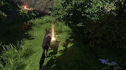 画像ギャラリー No.020のサムネイル画像 / 「ロスト・エンバー」プレイレポート。広大な大自然の中でオオカミとなり，人々が消えた遺跡の謎をゆったりと紐解いていこう