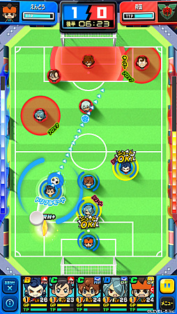 画像ギャラリー No.001のサムネイル画像 / 今夜の「RADIO 4Gamer Tap（仮）」では，レベルファイブより配信中の「イナズマイレブン SD」を取り上げます