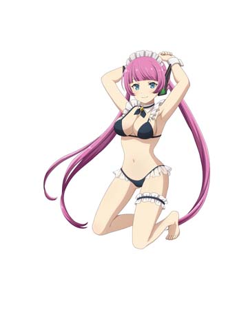 画像ギャラリー No.002のサムネイル画像 / 「異世界魔王と召喚少女の奴隷魔術」に真夏の奉仕” ロゼ”が登場