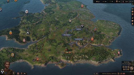 画像ギャラリー No.004のサムネイル画像 / 新作ストラテジー「Crusader Kings III」の制作が発表。発売は2020年を予定。また，前作「Crusader Kings II」はSteamで無料配信中