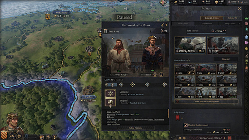 画像ギャラリー No.003のサムネイル画像 / Steamでセールが行われている「Crusader Kings III」に，最新DLC「Tours & Tournaments」登場。フリーウィークエンドも実施中