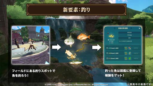 画像ギャラリー No.003のサムネイル画像 / 「二ノ国: Cross Worlds」，新エピソード“伝説の魚を求めて”開幕。イマージェン「カクタス」登場も