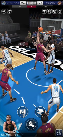 NBA NOW：モバイルバスケットボールゲーム