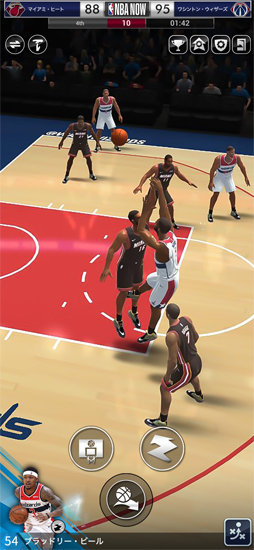 NBA NOW：モバイルバスケットボールゲーム