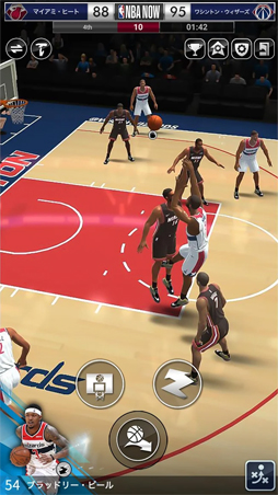 NBA NOW：モバイルバスケットボールゲーム