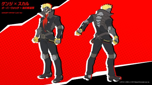 画像ギャラリー No.004のサムネイル画像 / 「オーバーウォッチ 2」，「ペルソナ5」に登場する「心の怪盗団」とのコラボを9月17日に開始。ジョーカーのスキンは，ウーヤンに