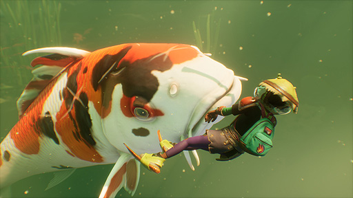 画像ギャラリー No.003のサムネイル画像 / 裏庭サバイバルADV「Grounded」，Xbox Series Xへの最適化を含む最新アップデート「The Koi Pond」がリリース
