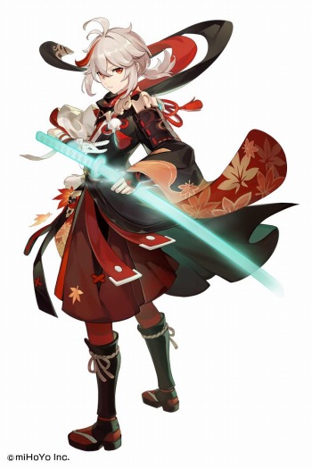 画像ギャラリー No.002のサムネイル画像 / 「原神」に新★5キャラクター“風波流浪の紅葉・楓原万葉（風）”が登場