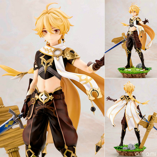 画像ギャラリー No.012のサムネイル画像 / 「原神」蛍＆空の1/7フィギュアが，あみあみで予約受付中。全高約255mm〜270mmの主人公’s