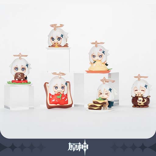 画像ギャラリー No.002のサムネイル画像 / 「原神」から“「非常食じゃないぞ！」パイモングルメシリーズ トレーディングフィギュア”が再登場。予約受付中