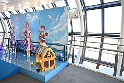 画像ギャラリー No.008のサムネイル画像 / 「原神」×東京スカイツリー「青空の大冒険〜雷霊に導かれて〜」レポート。“上空のギャラリー”は，地上から約450mの高さ