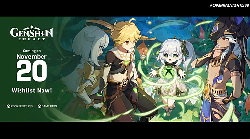 画像ギャラリー No.001のサムネイル画像 / 「原神」Xbox版，2024年11月20日にリリース決定。新たな世界“ナタ”のプレビュー映像とともに発表