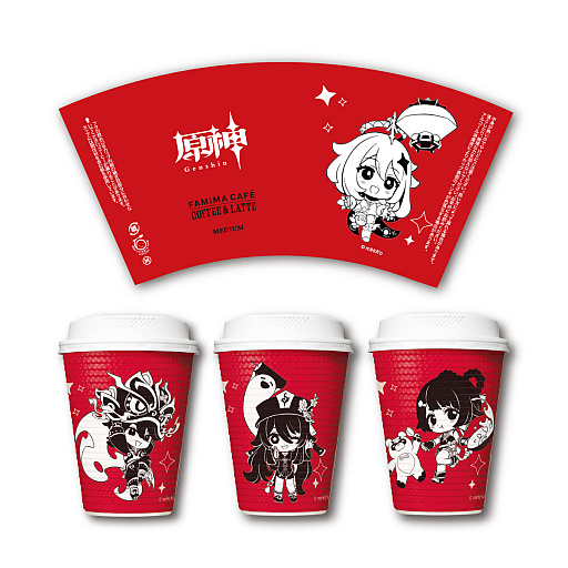 画像ギャラリー No.002のサムネイル画像 / 「原神」がファミリーマートと2月10日からコラボ。グッズやブロマイドを販売，「FAMIMA CAFE」のカップもコラボデザインに