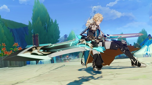 画像ギャラリー No.004のサムネイル画像 / 「原神」，Luna V「風を捕まえる帰郷者」を2月25日に配信。西風騎士団の大団長「ファルカ」（CV：杉田智和）がプレイアブルキャラクターに