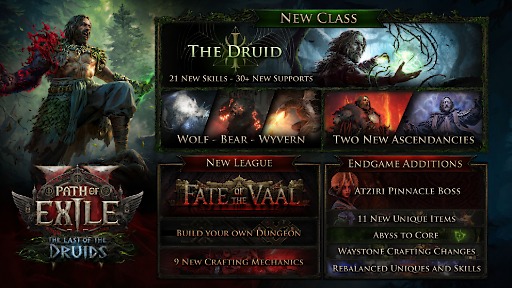 画像ギャラリー No.003のサムネイル画像 / 「Path of Exile 2」，12月13日に配信予定のアップデート「The Last of the Druids」の詳細を発表。コンテンツ紹介動画を公開